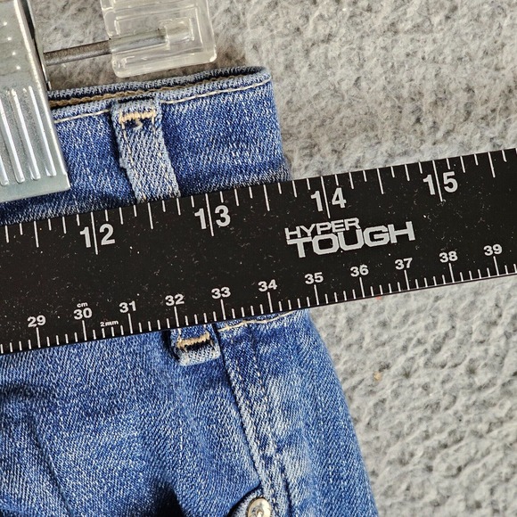 MCGUIRE Made in USA Womens Size 26 Skinny Jeans Rose Embroider - Picture 4 of 13